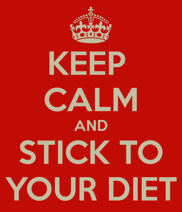 stick to your diet