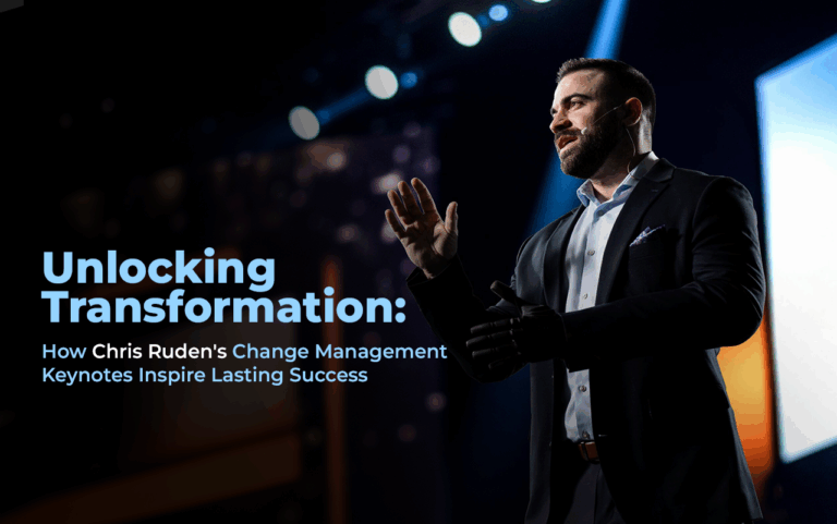 Read more about the article Unlocking Transformation: How Chris Ruden’s Change Management Keynotes Inspire Lasting Success
